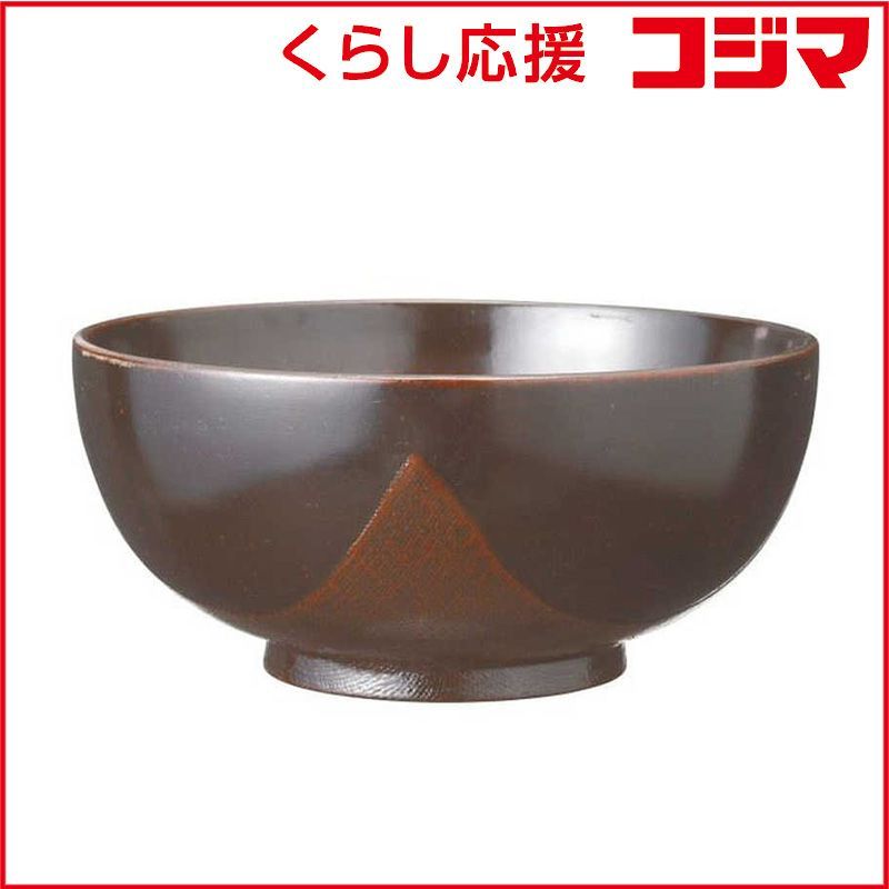 【 新品 未開封 】 阿瀬真三商店 6.0 ラーメン鉢 曙 漆加工 B0217 未使用 送料無料
