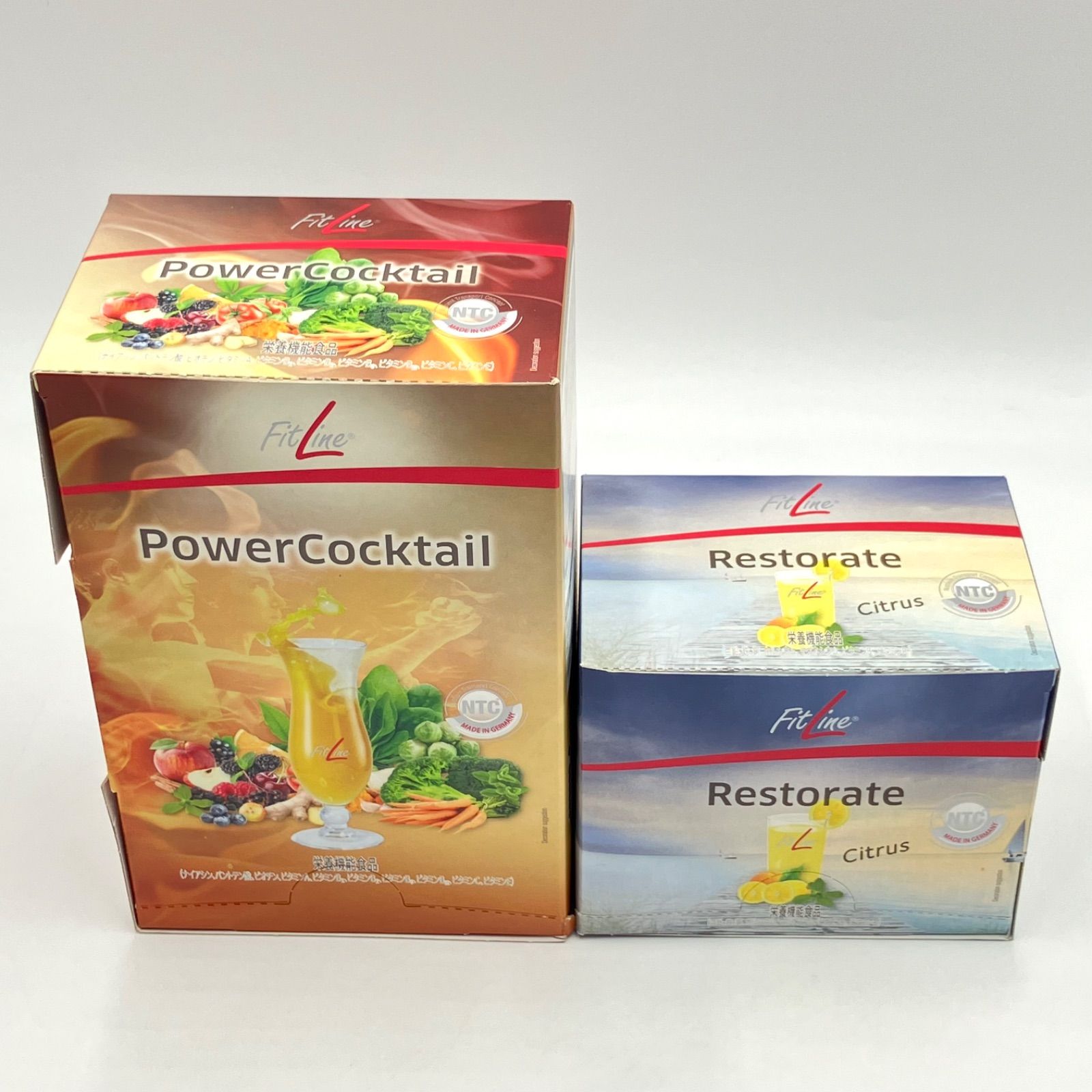 新品未開封 Fitline フィットライン パワーカクテル＆レストレイト