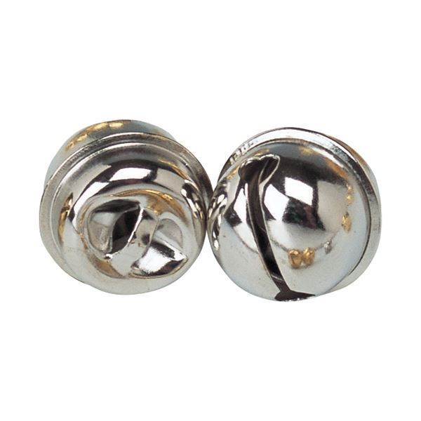 （まとめ） キッズ 鈴 大 銀色 14mm 30個【×20セット】 