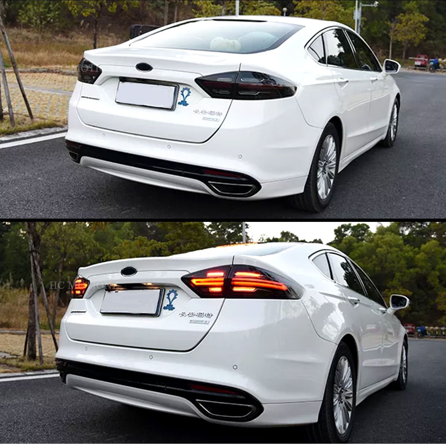 適用フォード モンデオ Mondeo 13-20年モデル LED流光転向テールランプアセンブリ 10.02