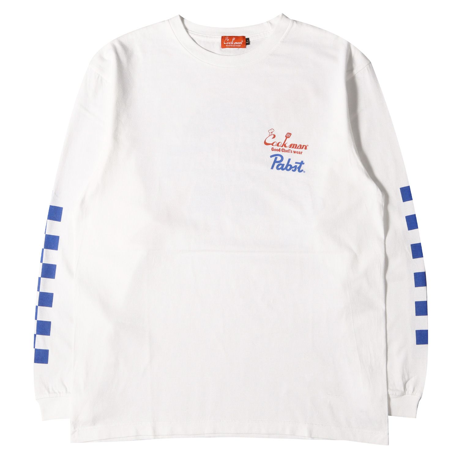 COOKMAN クックマン Tシャツ Pabst Blue Ribbon ロゴ グラフィック 