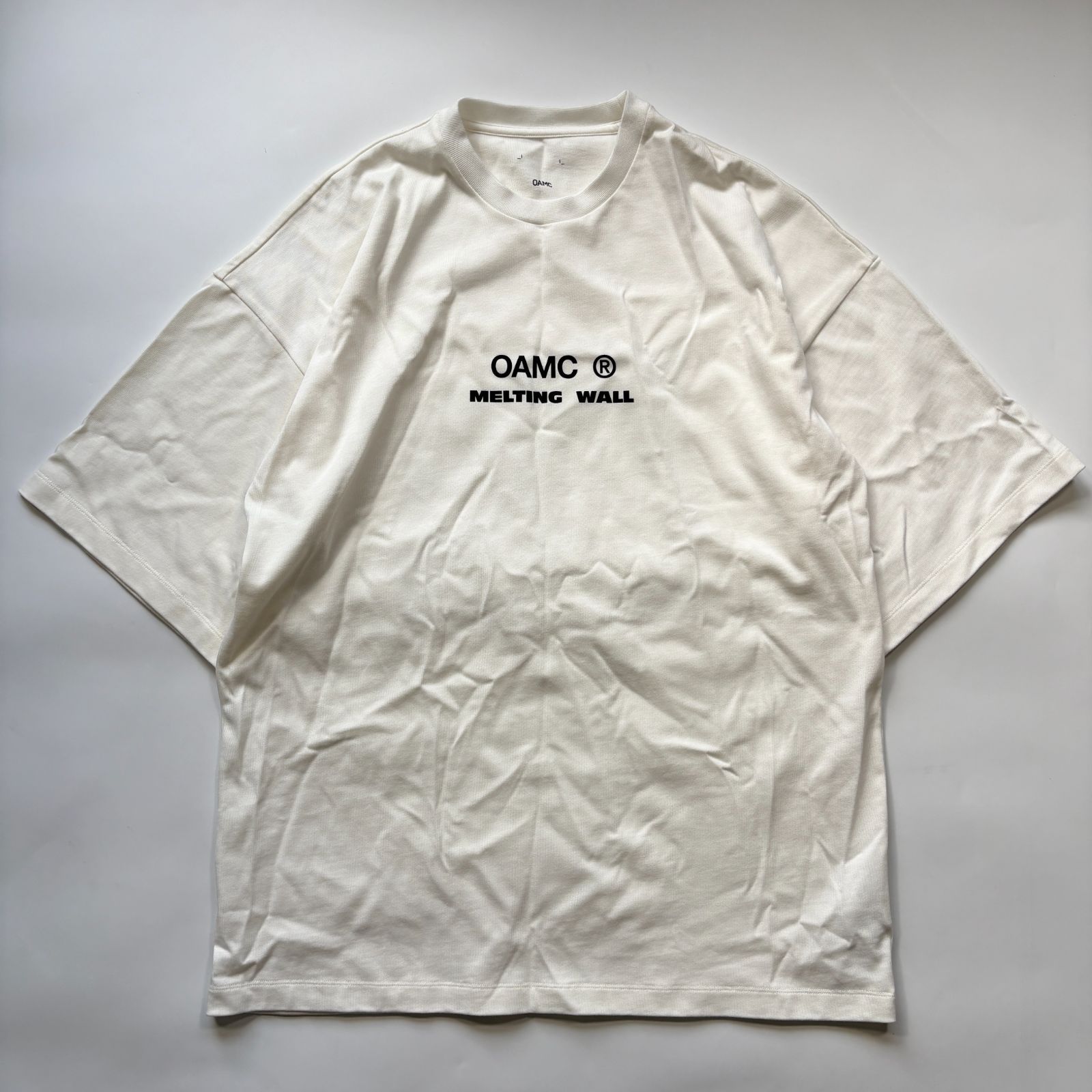 OAMC オーエーエムシー melting wall logo tee ロゴ Tシャツ オーバー 