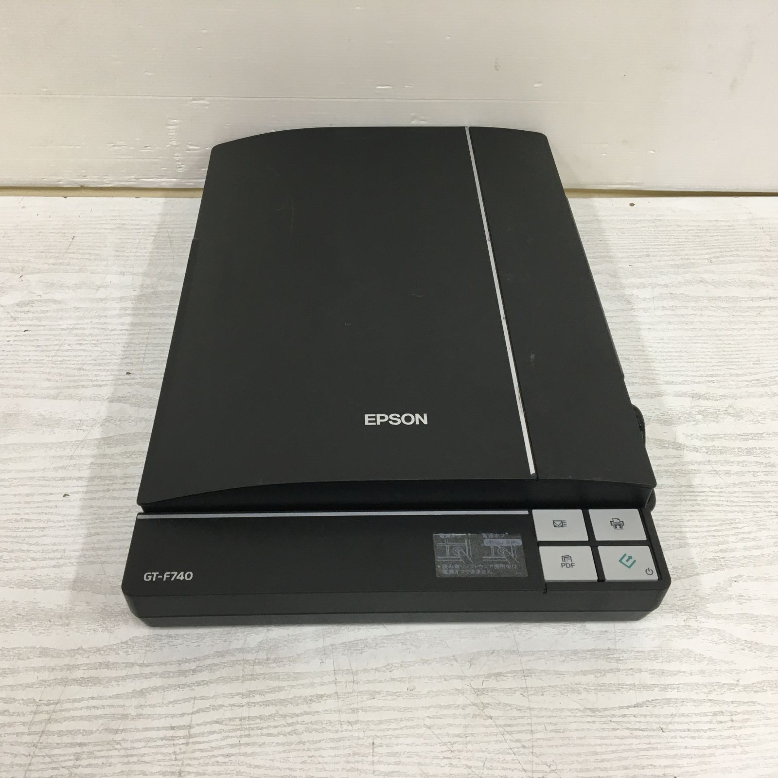【動作確認済】EPSON GT-F740 スキャナー ACアダプタ付 USB ☆EPSON GT-F740 スキャナー A4 動作品 - メルカリ