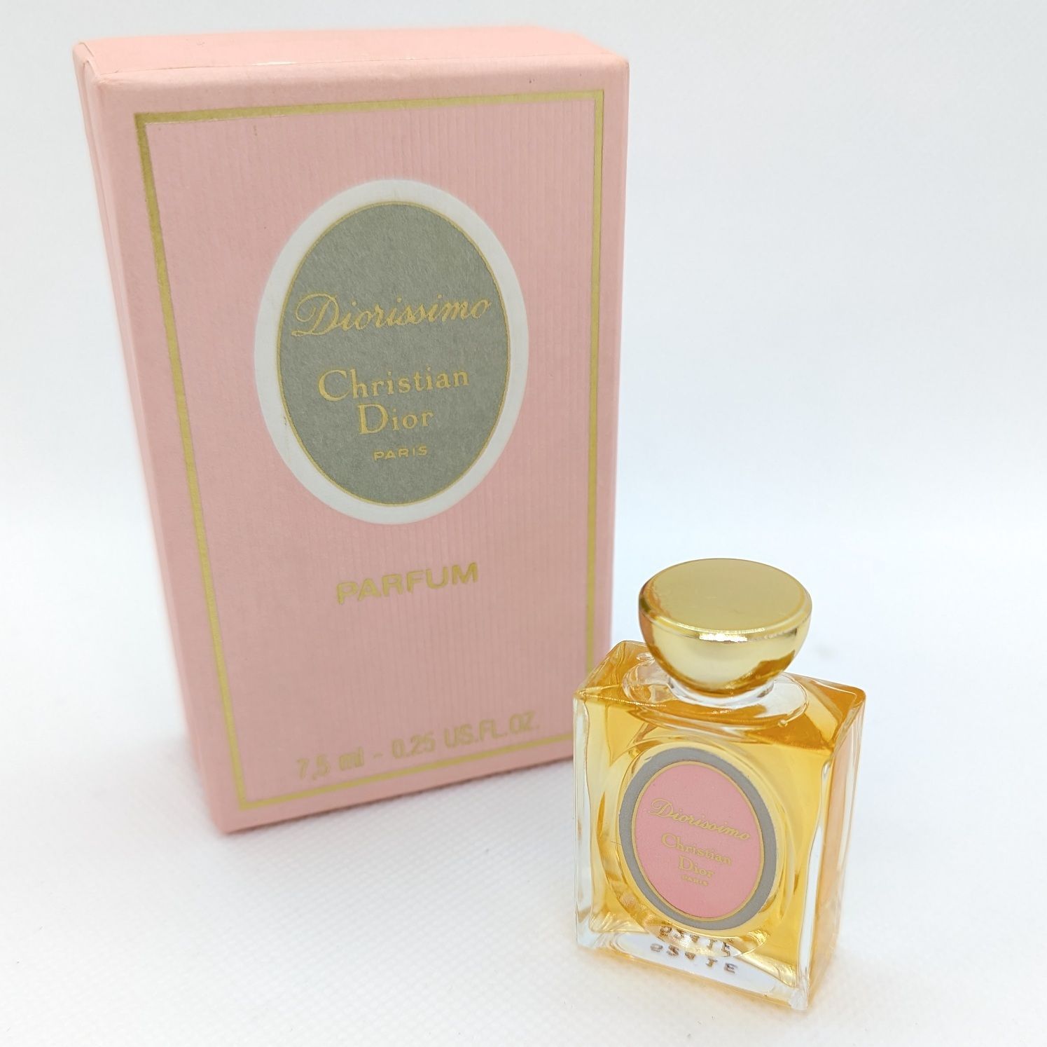 Christian Dior 未開封 クリスチャンディオール ディオリッシモ パルファム 7.5ml Christian Dior Diorissimo PARFUM ミニ香水　箱