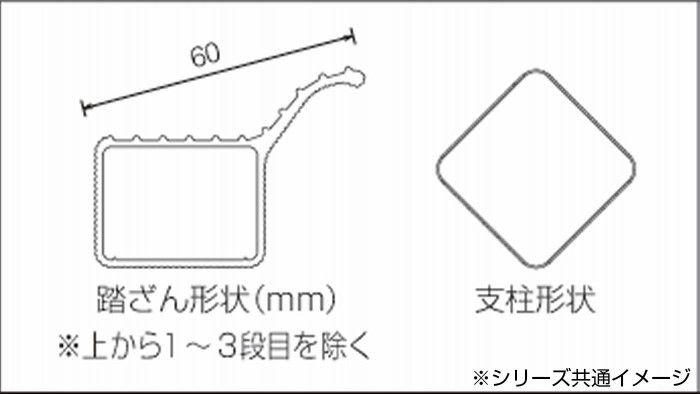 コンパクト一連はしご