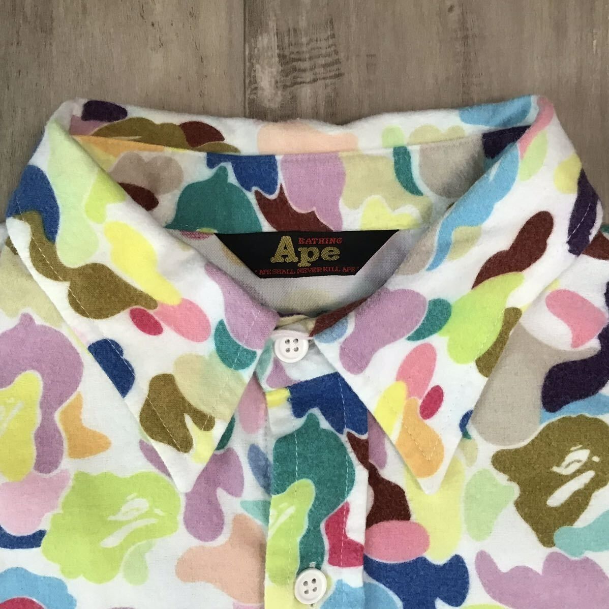 アベイジングエイプ マイロ マルチカモ カモフラ ポロシャツ NIGO