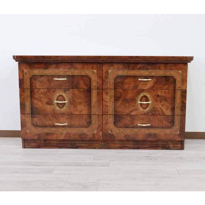 ワイドチェスト サルタレッリ アマルフィ タンス 6引出 ダブルドレッサー ☆ ワイドチェスト サルタレッリ アマルフィ タンス 6引出 158cm幅