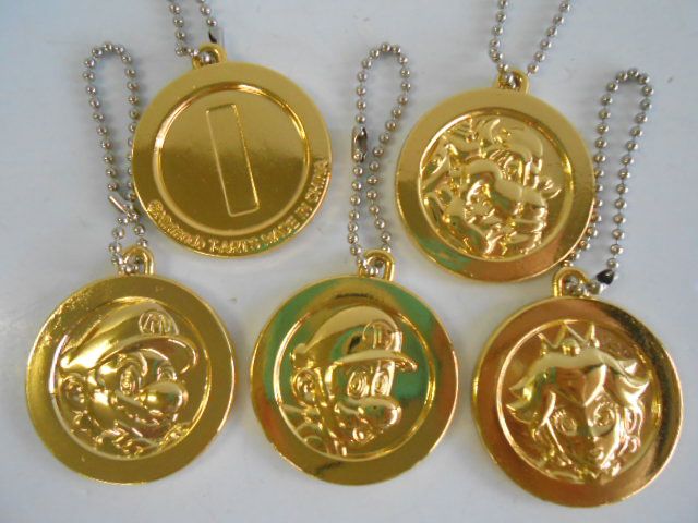 マリオキャラクター金色コイン5枚セット 非売品 スーパー マリオ ブラザーズ コイン セット - メルカリ