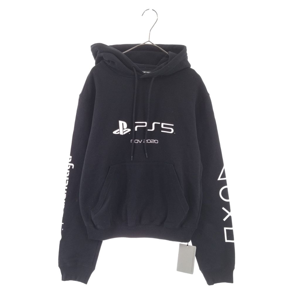 BALENCIAGA (バレンシアガ) 21AW× PlayStation Printed Fitted Hoodie