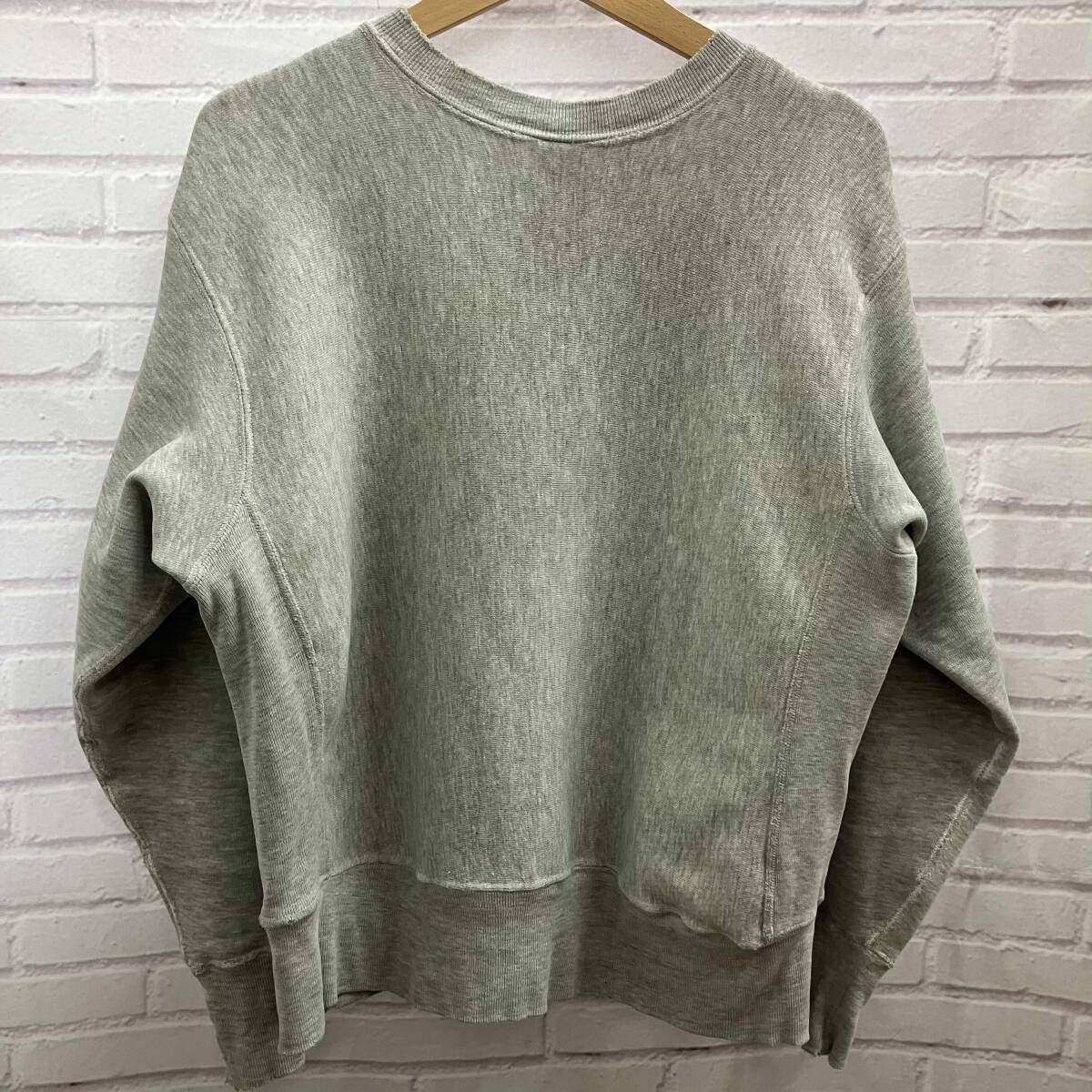 Champion | チャンピオン | REVERSE WEAVE | スウェット | 70s | 単色タグ | 4段ラバープリント | 古着 | サイズM | グレー