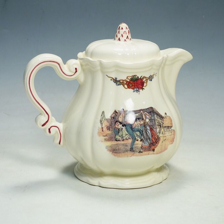 サルグミンヌ 花リム ティーポット Obernai オベルネ - メルカリ