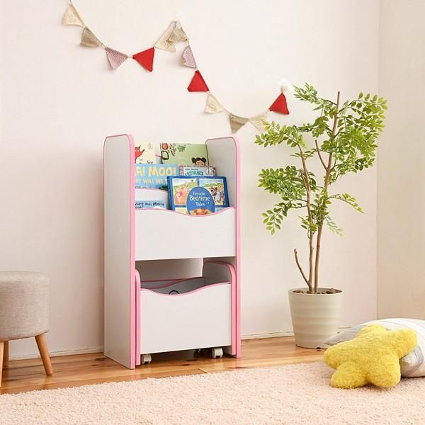 値下げ 家庭保育園 絵本 28冊 本棚付き 値下げ 家庭保育園 絵本 28冊