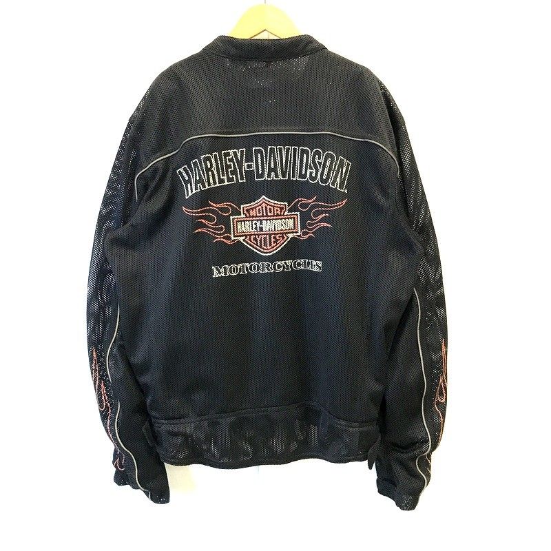 HARLEY DAVIDSON ハーレーダビッドソン 98304-10VM メッシュジャケット Lサイズ ブラック バイウェア ライディング オートバイ TA3409