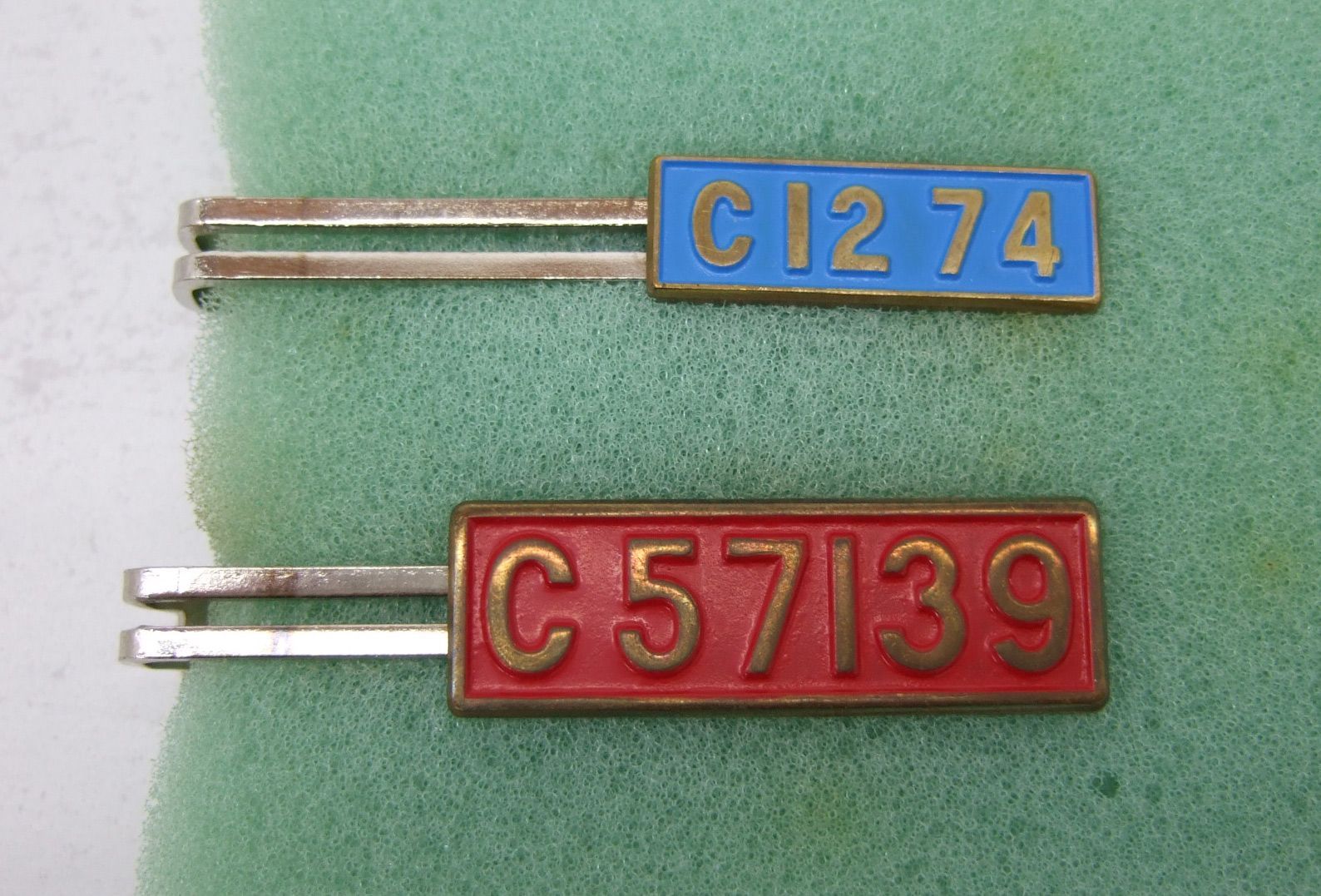 鉄道系 タイピン2本セット C57139 C1274 - メルカリ
