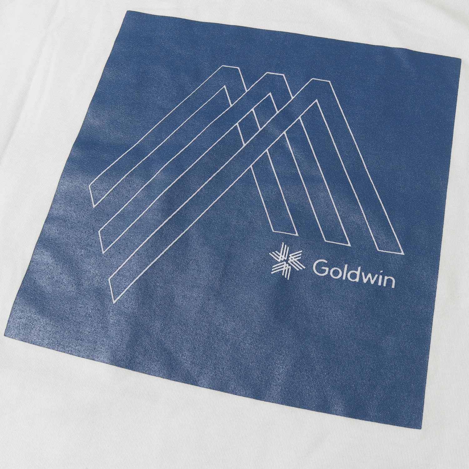 GOLDWIN ゴールドウイン Tシャツ サイズ:M 21SS グラフィック ストレッチ クルーネック Tシャツ Graphic T-shirt GM60110P ホワイト 白 トップス カットソー 半袖 【メンズ】