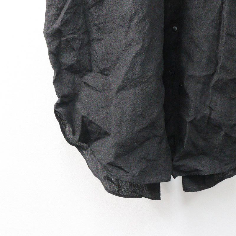 オールドマンズテーラー R&D.M.Co- リネンバンドカラーシャツ