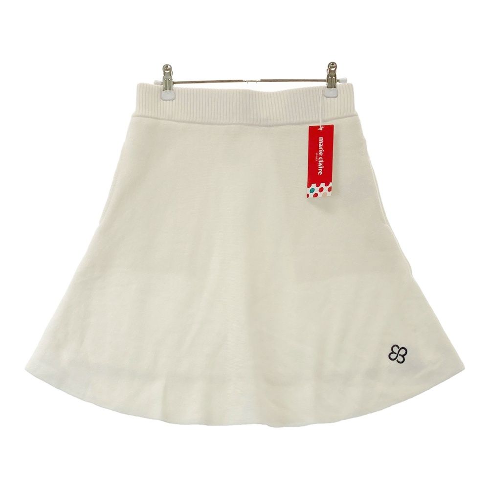 サイズ：M marie claire sport マリクレール スポール ウール混 ニット