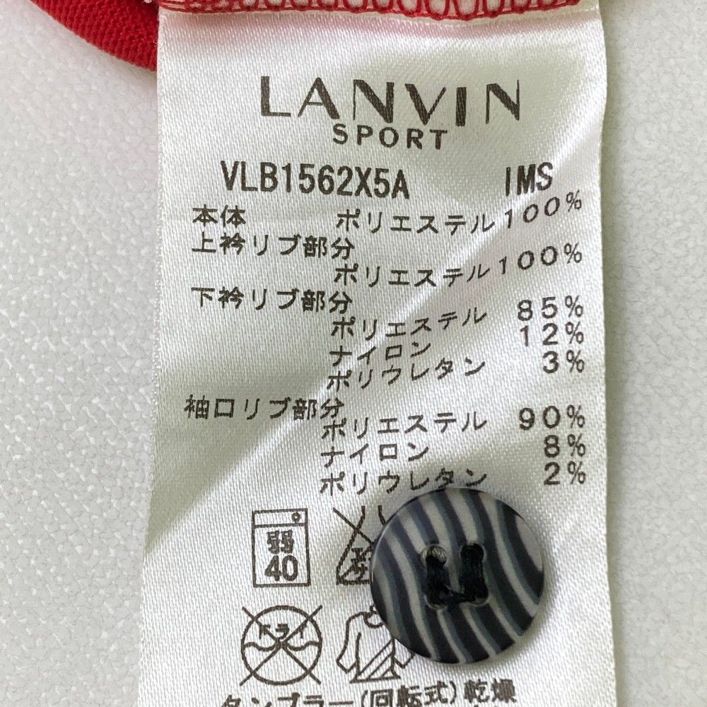 サイズ：38 LANVIN SPORT ランバン スポール 半袖ポロシャツ