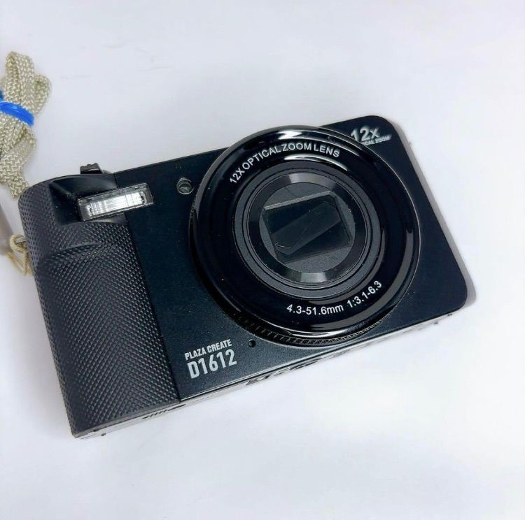 極美品】PLAZA CREATE D1612 デジタルカメラ 可動式液晶搭載