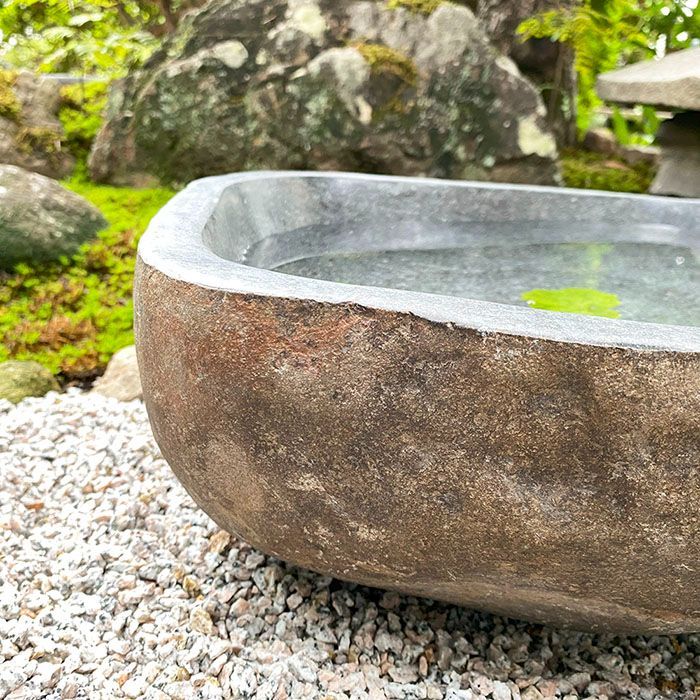 水鉢 水盤 金魚鉢 塞き止め