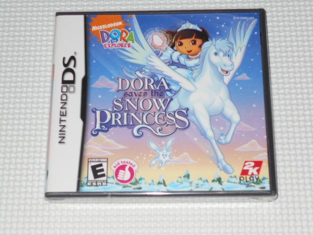 人気を誇る DS☆DORA saves the SNOW PRINCESS 海外版 北米版☆新品未開封 その他