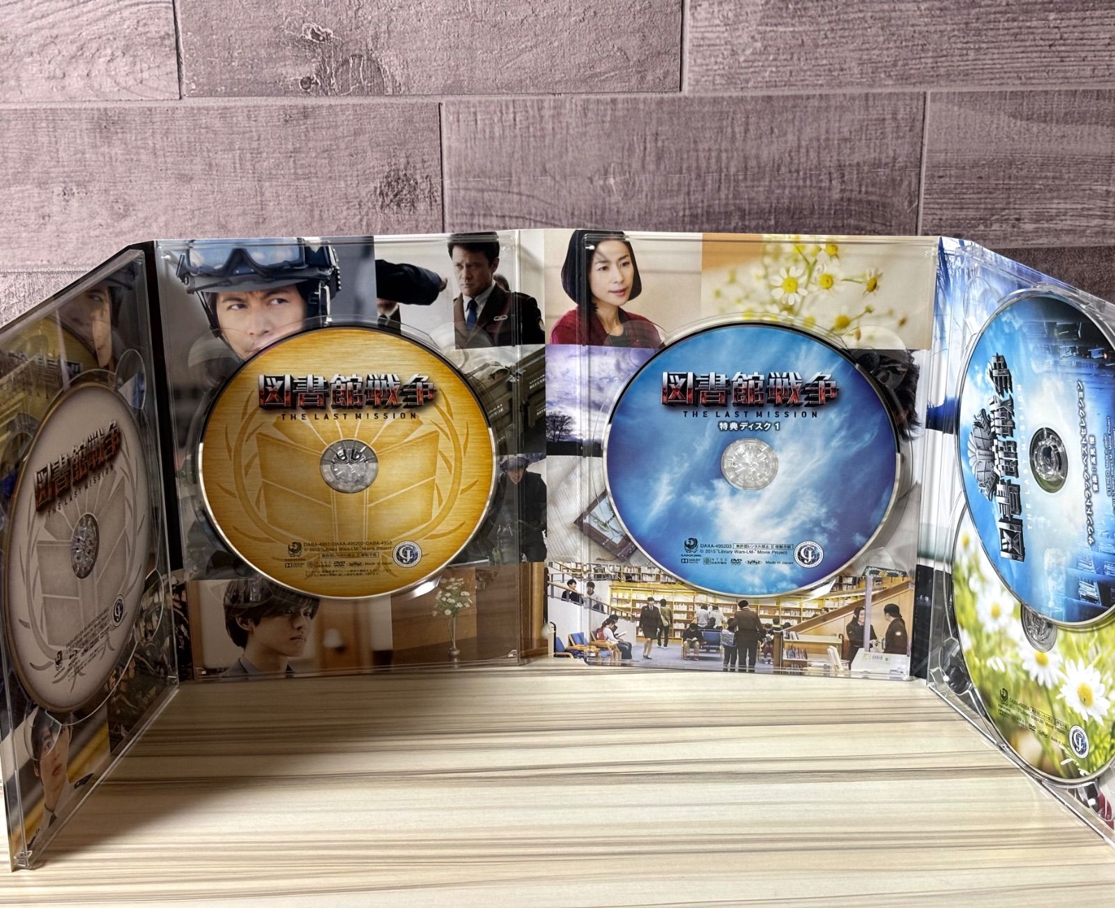 図書館戦争 THE LASTMISSION プレミアムBOX 映画「図書館戦争 THE LAST MISSION」／プレミアムBOX(5枚組