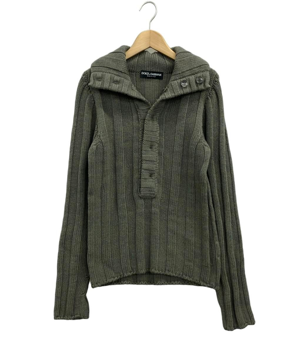 ドルチェアンドガッバーナ 長袖ニット タートルネック メンズ SIZE 44