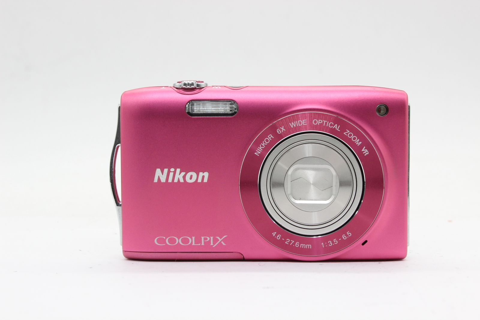 返品保証】 ニコン Nikon Coolpix S3300 ピンク Nikkor 6x Wide