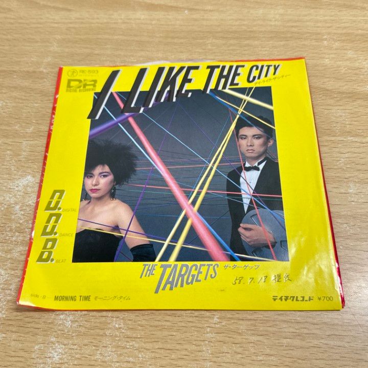 THE TARGETS ザ　ターゲッツ　レコード　帯付き　盤極美品 ○01)【同梱不可】【見本盤】ザ・ターゲッツ/アイ・ライク・ザ