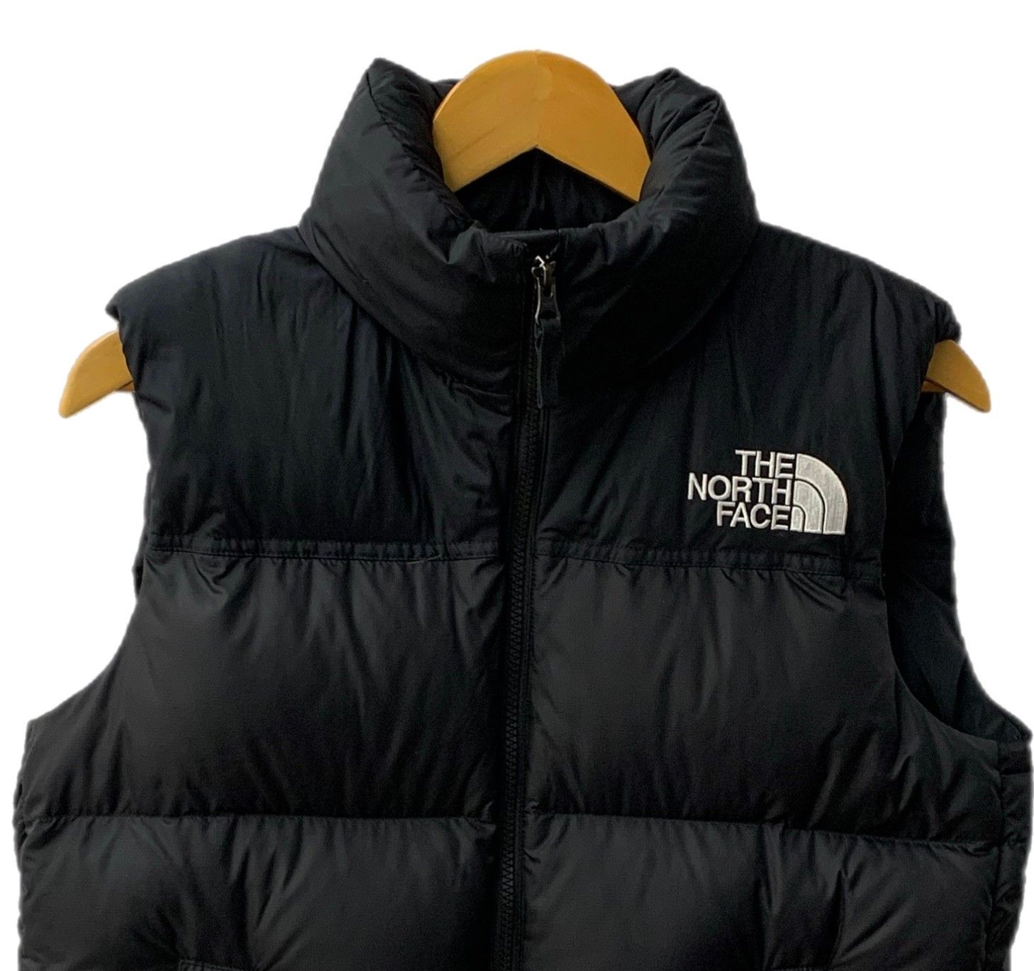 ノースフェイス THE NORTH FACE ヌプシベスト ダウン ND91843 ブラック