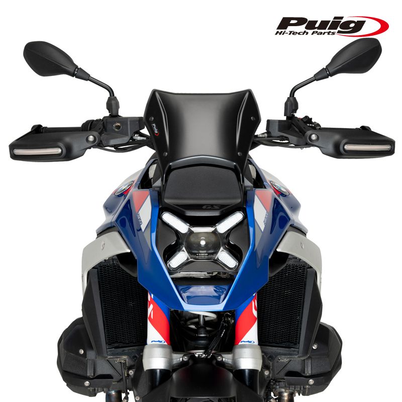 Puig 21897J WINDSHIELD NEW GENERATION SPORT PLUS [MATT BLACK] BMW