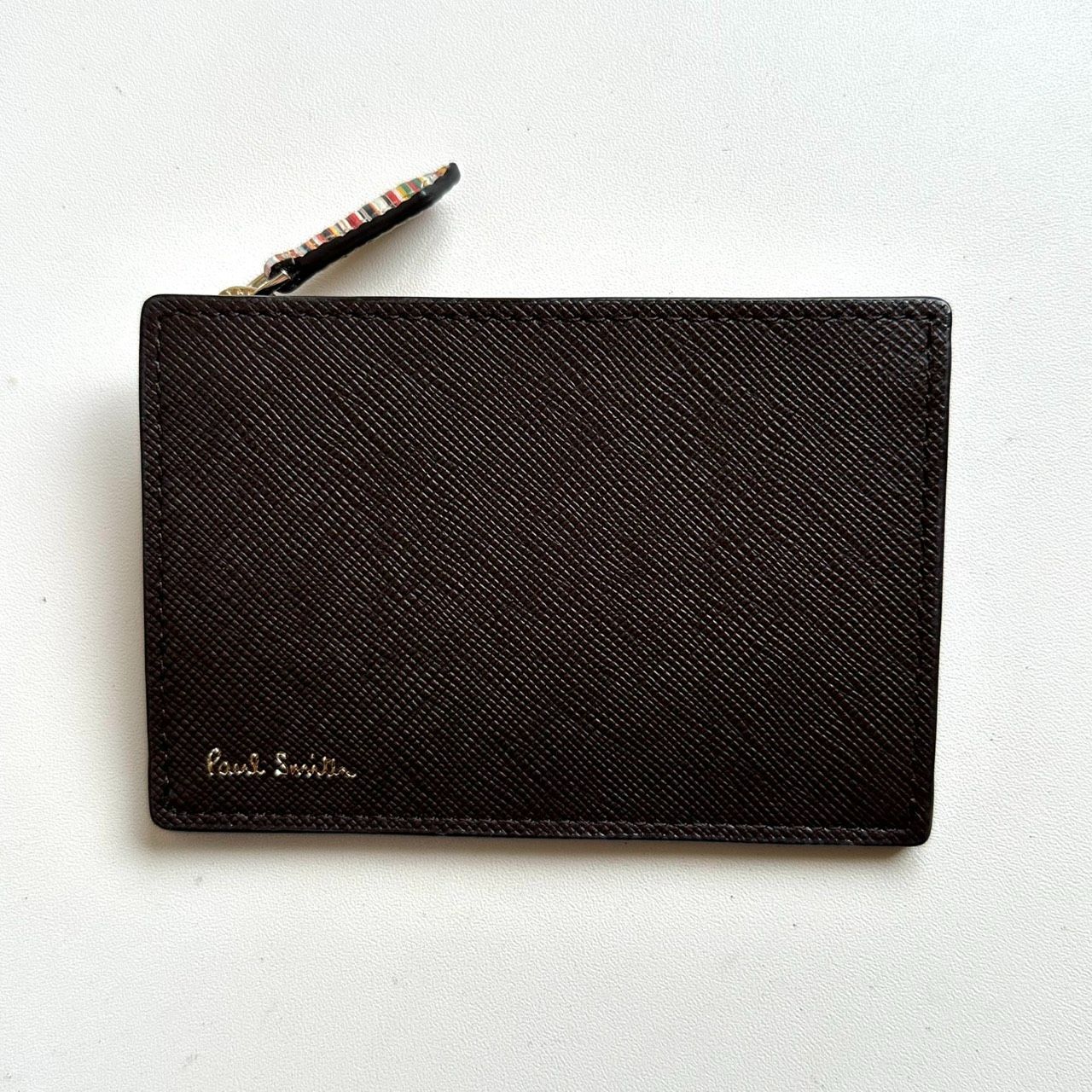 ポールスミス Paul Smith コインケース パスケース ダークブラウン