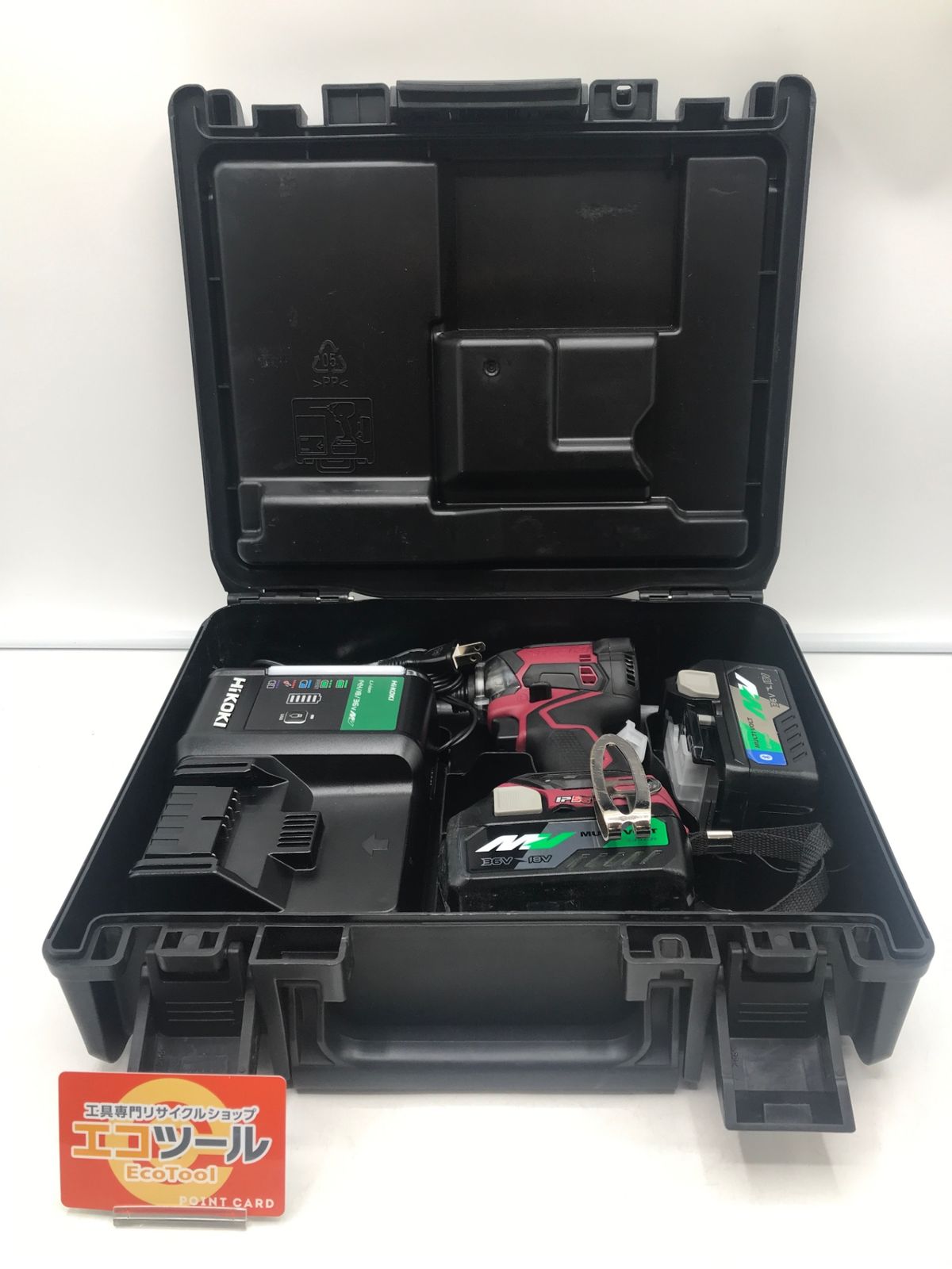 【領収書発行可】HiKOKI/ハイコーキ 36Vインパクトドライバ/フレアレッド WH36DC(2XPRS) [IT3GZGS2AI6E][エコツール岡崎岩津店]