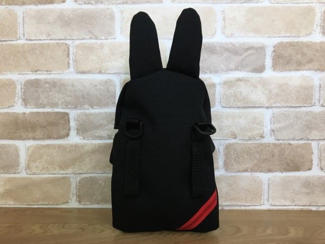 中古】日本製 PHINGERIN ﾌｨﾝｶﾞﾘﾝ RABBIT POUCH ﾗﾋﾞｯﾄﾎﾟｰﾁ ﾊﾞｯｸﾞ ｼｮﾙﾀﾞｰ ﾌﾞﾗｯｸ 33864646  - メルカリ