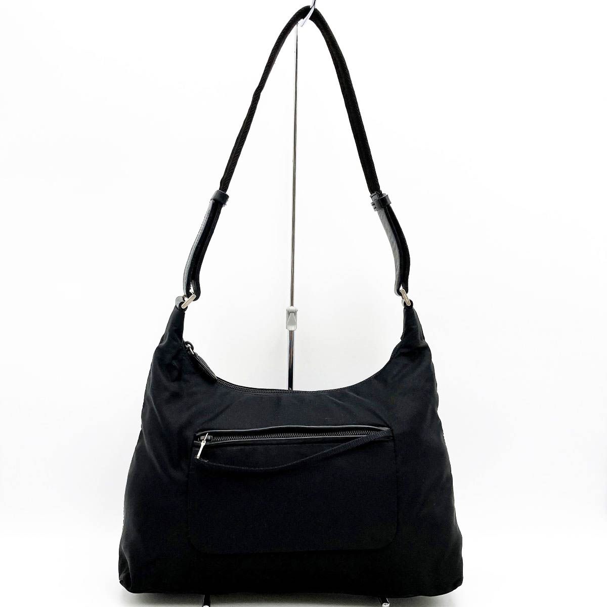 美品 PRADA プラダ ショルダーバッグ ホーボー バッグ 肩掛け