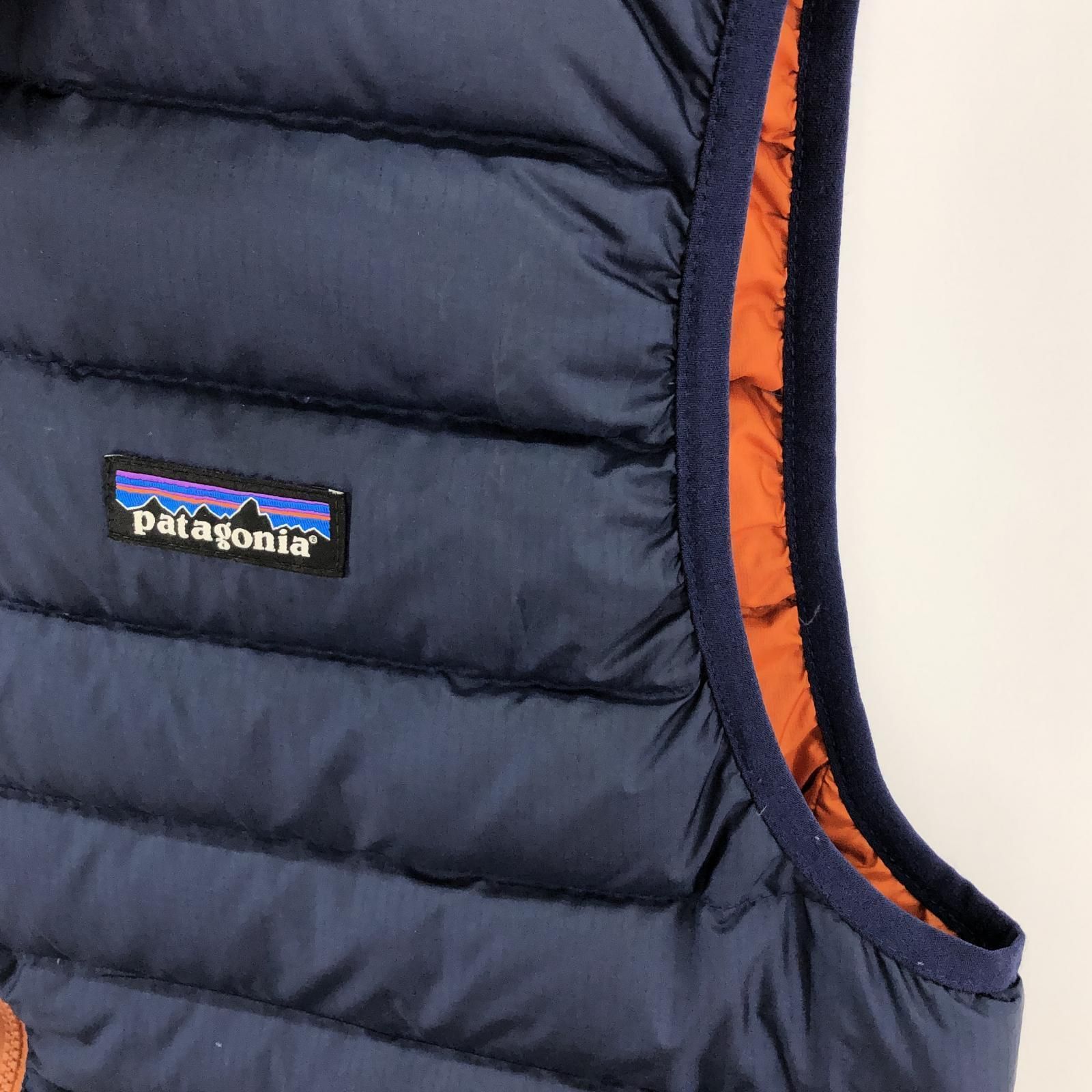 patagonia　ダウンベスト　ネイビー　S