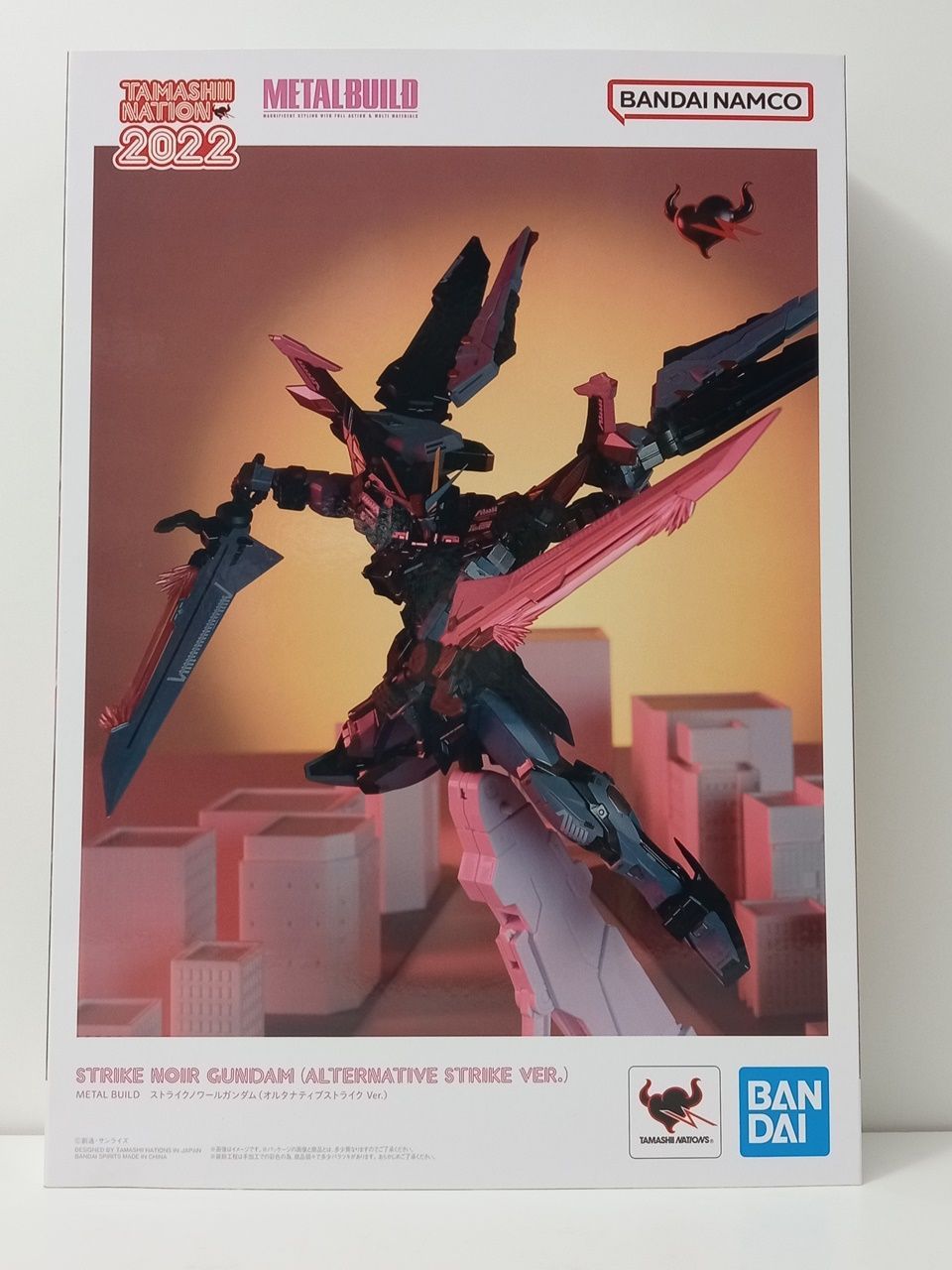 L BUILD メタルビルド ストライクノワールガンダム レビュー】METAL
