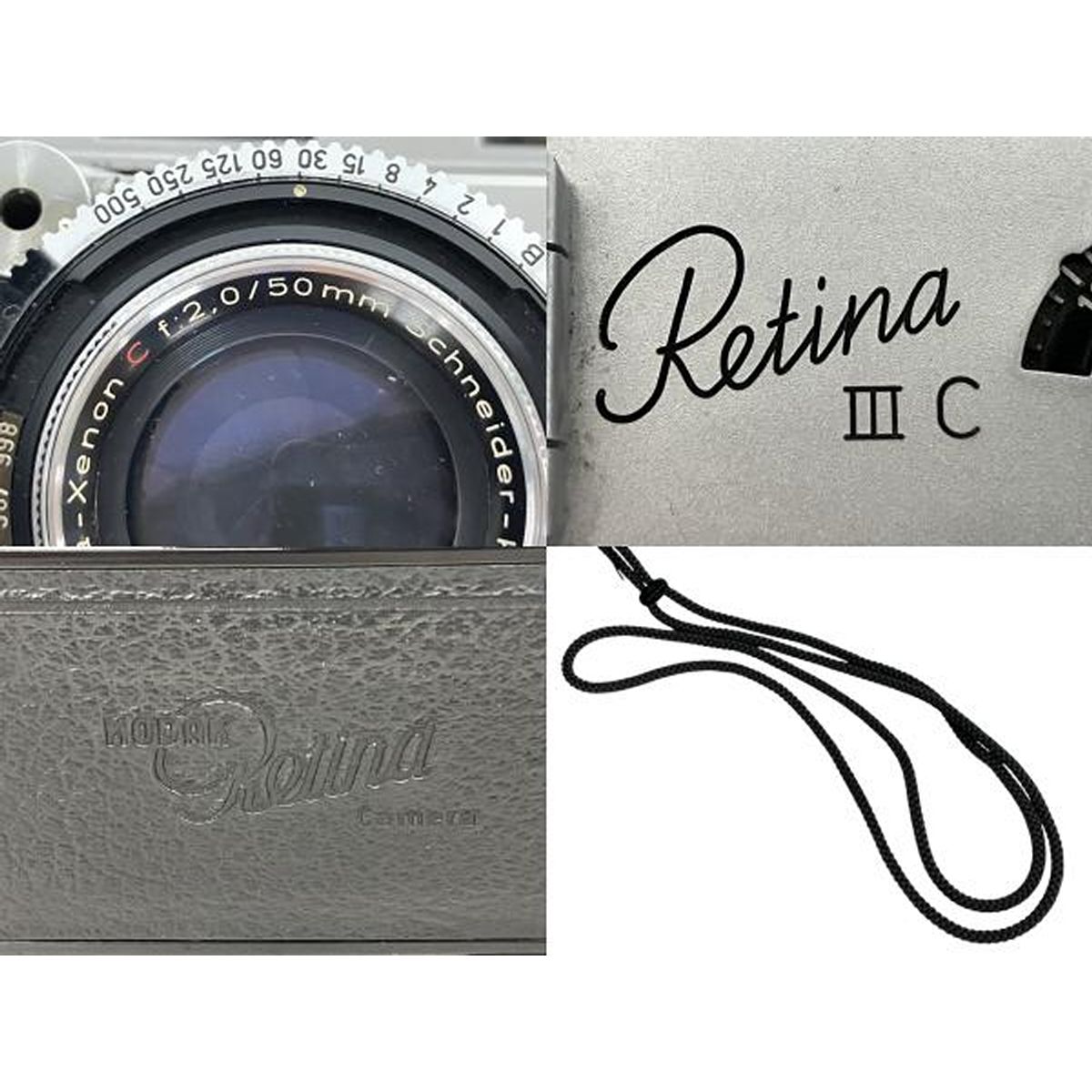 Kodak Retina IIIC 50mm F2.0 レンジファインダー フィルムカメラ