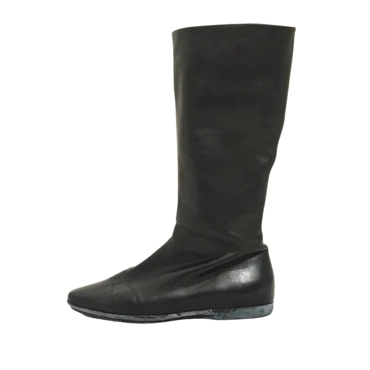 JILSANDER ジルサンダー ブーツ 38 1|2 レディース - 黒 レザー