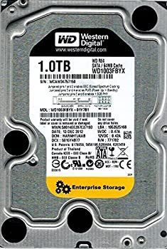 【中古】WD1003FBYX-01Y7B1 Western Digital DCM: HARNHTJAAB 1TB [並行輸入品]