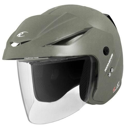 5営業日で発送 KOMINE 必ず 前に仕様をご 下さい HK-1651 JETヘルメット E2 GM XL 011651222100