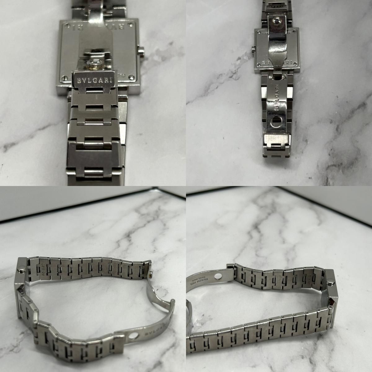 ブルガリ 時計 BVLGARI クアドラード SQ22SS クォーツ SS 楽天市場】BVLGARI ブルガリ クアドラード SQ22SS スクエア SS