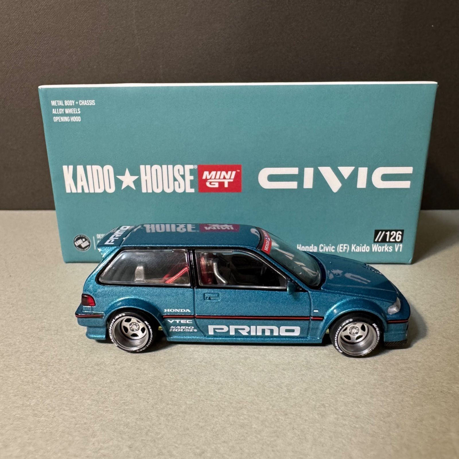 チェイス街道ハウス ホンダ シビック EF 街道ワークス V1 街道ハウス