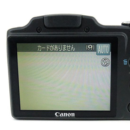 bn:8] Canon製 PowerShot SX510 HS ブラック 1210万画素 液晶画面