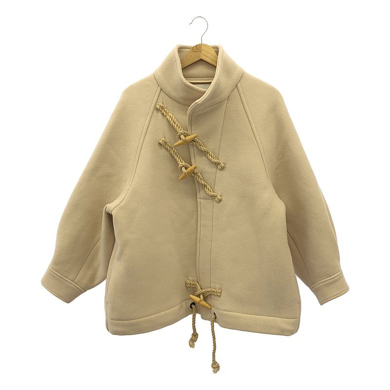 HYKE / ハイク | 2023AW | DOUBLE FACE DUFFLE JACKET ダブル