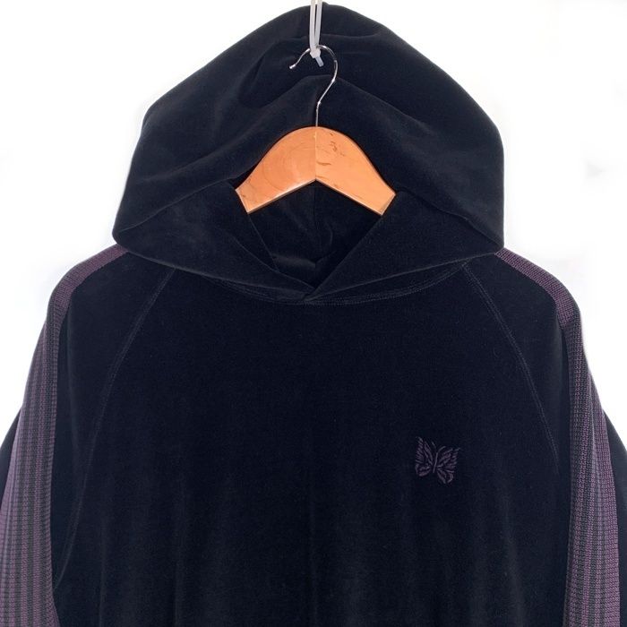 Needles ニードルズ Track Hoody トラックフーディ ベロア プル