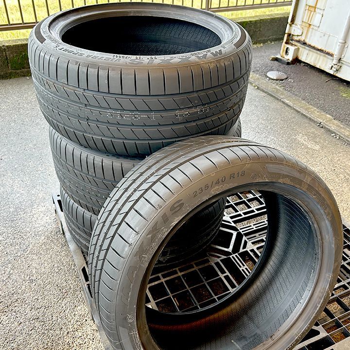 ９分山 タイヤ４本セット 235|40R18 20 MAXXIS VICTRA SPRTS 6