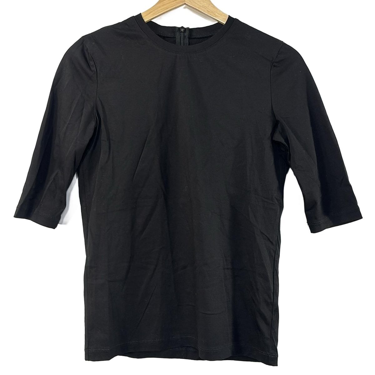 SHE Tokyo Meryl charcoal 0サイズ SHE Tokyo(シートーキョー) 七分袖Tシャツ サイズ0 XS