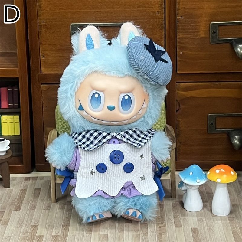 らぶぶ服15-17cm Labubu GD着せ替えアウトフィット ぬいぐるみ服 labubu ラブブ 15-17cm 第1/2/3世代通用 メイド