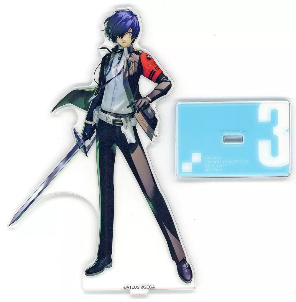 ペルソナ3 主人公　アクリルスタンド ペルソナ』シリーズ30周年記念グッズが好調。『P3』主人公アクスタは1